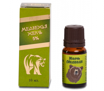 Медвежья желчь настойка 5%