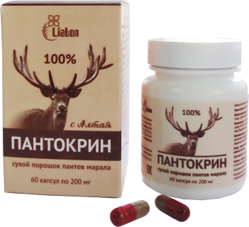 Пантокрин капсулы 0,2гр/60шт  в Набережных Челнах
